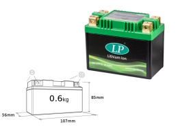 LANDPORT 28.8Wh 170 CCA 600g Lithium 107X56X85