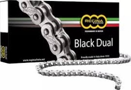 Łańcuch napędowy REGINA 520ZRA Black Dual Z-RING + Zapinka