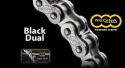 Łańcuch napędowy RS 300 500 REGINA Black Dual Z-RING + Zapinka