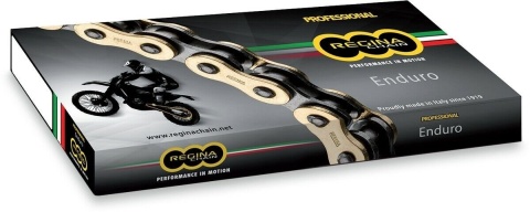 Łańcuch napędowy RS 300 500 REGINA Enduro Z-RING Gold + Zapinka