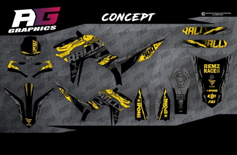 Okleina VOGE 300 Rally Grey Szara