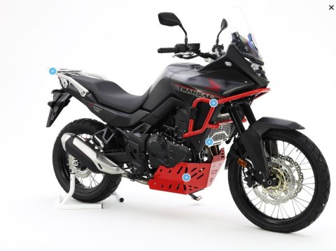 CROSSPRO OSŁONA POD SILNIK ALUMINIOWA HONDA XL 750 TRANSALP '23-'25 KOLOR CZARNY