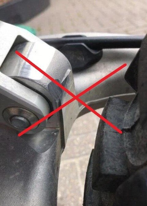 FM-PARTS TYLNY AMORTYZATOR / OSŁONA WAHACZA KTM EXC '08-'23