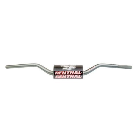 RENTHAL KIEROWNICA 1,1/8 CALA (28,6MM) MX FATBAR HANDLEBAR GREY CR HIGH/RICKY JOHNSON KOLOR SZARY GĄBKĄ