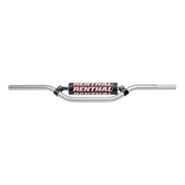 RENTHAL KIEROWNICA 7/8 CALA (22MM) ROAD HANDLEBAR SILVER STREETFIGHTER KOLOR SREBRNY