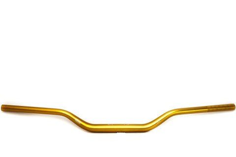 ACCEL KIEROWNICA (28,6MM) TAPER MX WZÓR YAMAHA YZ NISKA (7075-T6) ERGAL KOLOR ZŁOTY (SZER. 810MM, WYS. 65MM)