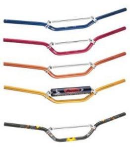 ACCEL KIEROWNICA ALUMINIOWA Z POPRZECZKĄ (22,2MM) ATV WYSOKA KOLOR CZERWONY (SZER. 770MM, WYS. 160MM)