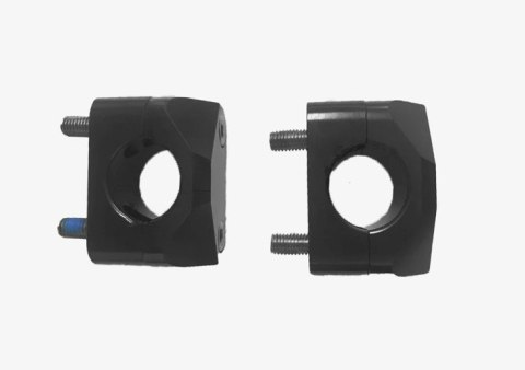 ACCEL MOCOWANIE/PODWYŻKI KIEROWNICY (28,6MM) WYS. 20MM KOLOR CZARNY (BM-15BK28)