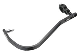 ACCEL OSŁONY RĄK (HANDBARY) Z MOCOWANIEM ALUMINIOWYM ENDURO 28MM KOLOR CZARNY (BEZ PLASTIKOWEJ OSŁONY SD02)