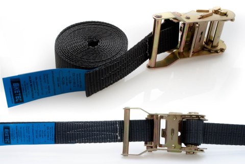 BIKETEC PAS TRANSPORTOWY 35MM/3MB Z NAPINACZEM 1- CZĘŚCIOWY KOLOR CZARNY (HOMOLOGACJA)