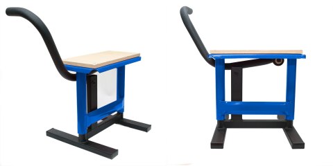 BIKETEC STOJAK/PODNOŚNIK/PODSTAWKA POD MOTOCYKL CROSS KOLOR NIEBIESKI/CZARNY