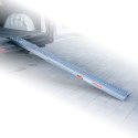 BIKETEC UNIWERSALNA RAMPA NAJAZDOWA STALOWA MOTOCYKL / ATV 215CM X 26CM, MAX. 227 KG KOLOR SREBRNY