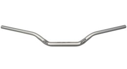 DOMINO KIEROWNICA ALUMINIOWA (ERGAL 7075) FATBAR 28MM WYSOKA KOLOR SREBRNY