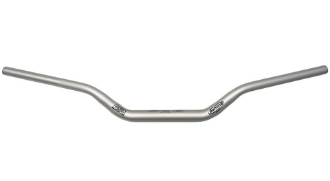 DOMINO KIEROWNICA ALUMINIOWA (ERGAL 7075) FATBAR 28MM WYSOKA KOLOR SREBRNY