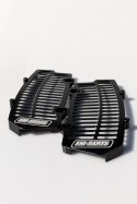 FM-PARTS OSŁONY CHŁODNICY (KRATKI) ALUMINIUM KTM/HUSQVARNA/GAS GAS '20-'25 TBI / TPI KOLOR CZARNY