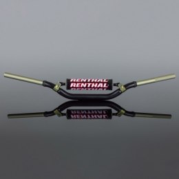 RENTHAL KIEROWNICA 1,1/8 CALA (28,6MM) MX TWINWALL 993 HANDLEBAR BLACK KTM SX85 '13-; HUSQVARNA TE85 '13- PADDED KOLOR CZARNY Z 