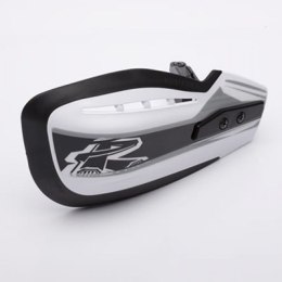 RENTHAL MX ZESTAW NAKLEJEK OSŁONY RĄK (HANDBARY) (LISTKI) KOLOR BIAŁY SZARY