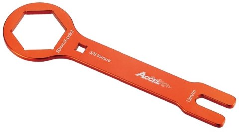 ACCEL KLUCZ DO SERWISU ZAWIESZEŃ PRZEDNICH WP SZEŚCIOKĄTNY 50MM DO ROZKRĘCANIA GÓRNYCH NAKRĘTEK AMORTYZATORA KTM, HUSQVARNA KOLO