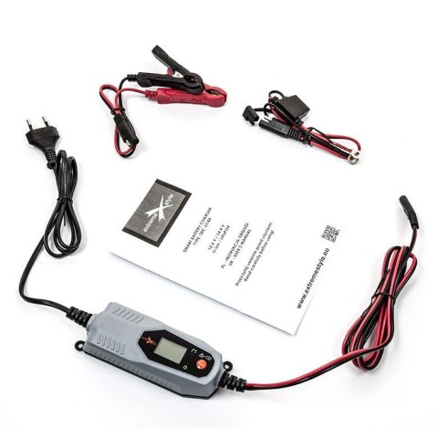 BIKETEC ŁADOWARKA INTELIGENTNA DO AKUMULATORÓW LITOWO-JONOWYCH LITHIUM, LI-ION, LIFEPO4 W MOTOCYKLACH ,SAMOCHODACH, SKUTERACH I 