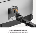 BIKETEC PRZEGUBOWE RAMIE NA MONITOR I LAPTOP (LUB 2 MONITORY) DO STOŁÓW WARSZTATOWYCH 1089 X 326 X 574 MM