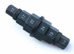 BUZZETTI NARZĘDZIE KLUCZ DO KÓŁ HEXAGON 12/14/17/19/22/24