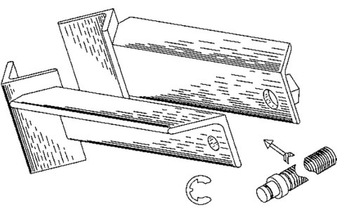 BUZZETTI PARA SZCZĘK IMADŁA DO MOCOWANIA OKRĄGŁYCH CZĘŚCI