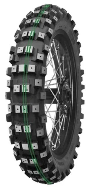 MITAS OPONA 110/100-18 C-16 64M TT SUPER SOFT EXTREME (PODWÓJNY ZIELONY PASEK) TYŁ DOT DOT 2022 (DOT:CPDD/TSDD) (26457) WYCOFANE