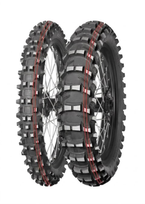 MITAS OPONA 120/80-19 TERRA FORCE MX-SAND 63M TT (PODWÓJNY CZERWONY PASEK) TYŁ DOT 2023 (DOT:XPDT/XLDT/XCDT) (26517) (ZAMIENNIK: