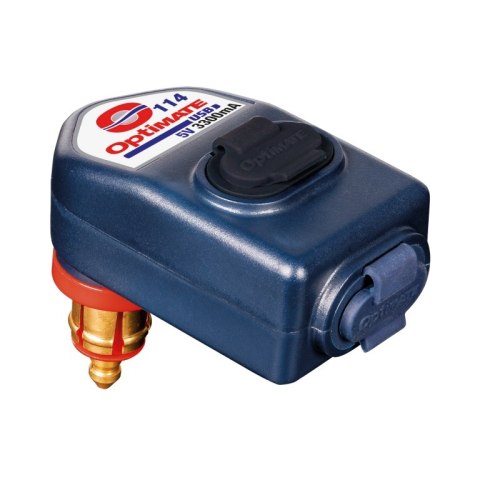 OPTIMATE ŁADOWARKA USB Z WTYCZKĄ DO GNIAZDKA DIN DO CAN-BUS BMW, TRIUMPH, DUCATI MULTISTRADA I Z GNIAZDKAMI USB-A ORAZ USB-C (33