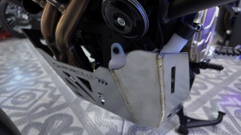 Osłona silnika VOGE DS 800 Rally GPR TECH Titanium Skid plate