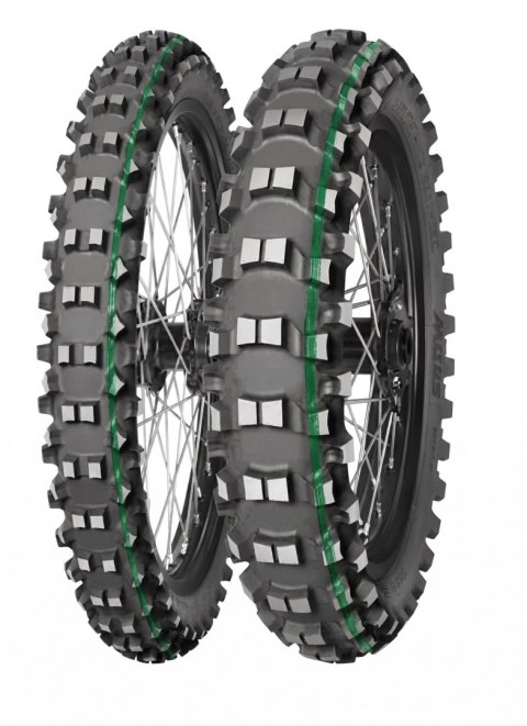 MITAS OPONA 80/100-21 TERRA FORCE-EX SM SUPER LIGHT 51M TT (ZIELONY PASEK) PRZÓD DOT 41/2025 (460139) (ZAMIENNIK:70000172)