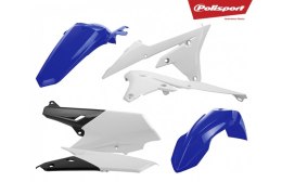 POLISPORT WYPRZEDAŻ KOMPLET PLASTIKÓW YAMAHA WRF 250 '15-'19; WRF 450 '16-'18 KOLOR OEM