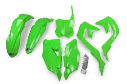 UFO KOMPLET PLASTIKÓW KAWASAKI KXF 250 '21-24, KXF 450 '19-23 KOLOR OEM '20 (ZIELONY) (KA227E999A)