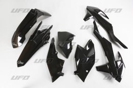 UFO KOMPLET PLASTIKÓW KTM EXC/EXC-F TPI '17-'19, KOLOR CZARNY (KT518E001)