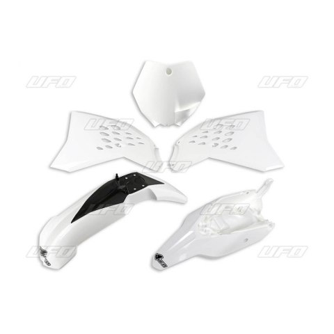UFO KOMPLET PLASTIKÓW KTM SX 65 12-15 KOLOR BIAŁY (KT525E047)
