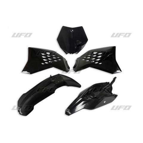 UFO KOMPLET PLASTIKÓW KTM SX 65 12-15 KOLOR CZARNY (KT525E001)