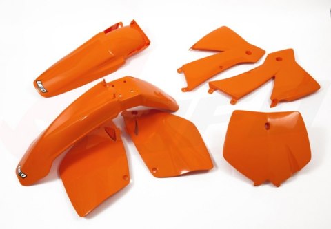UFO KOMPLET PLASTIKÓW KTM SX-SXF '01-'02 KOLOR POMARAŃCZOWY (KT501E127)