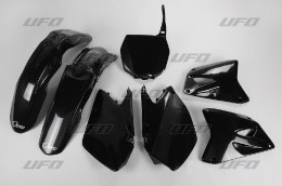 UFO KOMPLET PLASTIKÓW SUZUKI RM 125 / 250 '06-'24 KOLOR CZARNY (SU406E001)