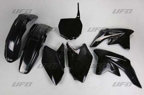 UFO KOMPLET PLASTIKÓW SUZUKI RMZ 250 '07-'09 KOLOR CZARNY (SU407E001)