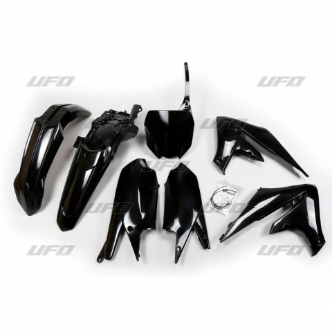 UFO KOMPLET PLASTIKÓW YAMAHA YZF 250 '19-'23 , YZF 450 '18-'22 KOLOR CZARNY (YA321E001)