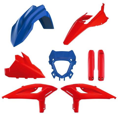 POLISPORT KOMPLET PLASTIKÓW (FULL KIT) BETA RR 2T/4T RACING '25-'26; RR 2T/4T X-PRO '25-'26 W ZESTAWIE OSŁONA LAMPY (8399100004)