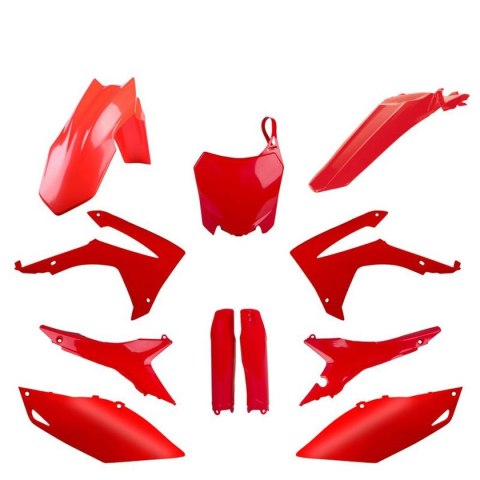 POLISPORT KOMPLET PLASTIKÓW (FULL KIT) HONDA CRF 250R '14-'17; CRF 450R '13-'16 W ZESTAWIE TABLICA PRZEDNIA (8659400001) I OSŁON
