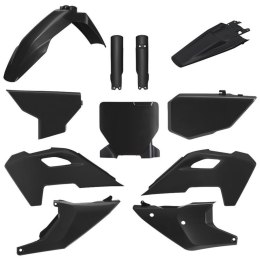 POLISPORT KOMPLET PLASTIKÓW (FULL KIT) HUSQVARNA TC/FC '23-'24 W ZESTAWIE TABLICA PRZEDNIA (8671700002) I OSŁONY AMORTYZARORÓW (