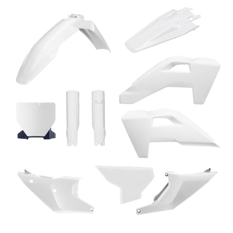 POLISPORT KOMPLET PLASTIKÓW (FULL KIT) HUSQVARNA TC/FC/TX/FX '25-'26, KTM EXC/EXC-F/XC-W/XC-WF '24-'25 W ZESTAWIE OSŁONA LAMPY (