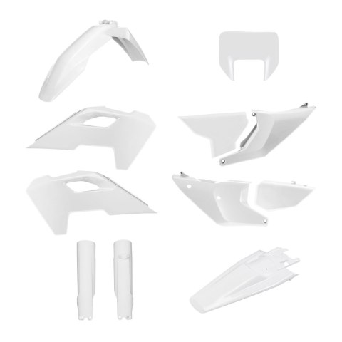 POLISPORT KOMPLET PLASTIKÓW (FULL KIT) HUSQVARNA TE/FE '24-'25 W ZESTAWIE OSŁONA LAMPY PRZEDNIEJ (8681500001) I OSŁONY AMORTYZAT