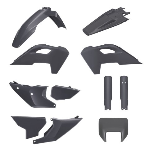 POLISPORT KOMPLET PLASTIKÓW (FULL KIT) HUSQVARNA TE/FE '24-'25 W ZESTAWIE OSŁONA LAMPY PRZEDNIEJ (8681500003) I OSŁONY AMORTYZAT