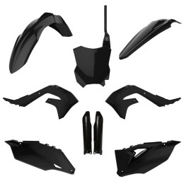 POLISPORT KOMPLET PLASTIKÓW (FULL KIT) KAWASAKI KX 250F '21-'24; KX 450F '19-'23 W ZESTAWIE TABLICA PRZEDNIA (8665900003) I OSŁO