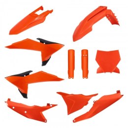 POLISPORT KOMPLET PLASTIKÓW (FULL KIT) KTM SX/SX-F/XC/XC-F '25-'26 W ZESTAWIE TABLICA PRZEDNIA I OSŁONY AMORTYZATORÓW KOLOR POMA