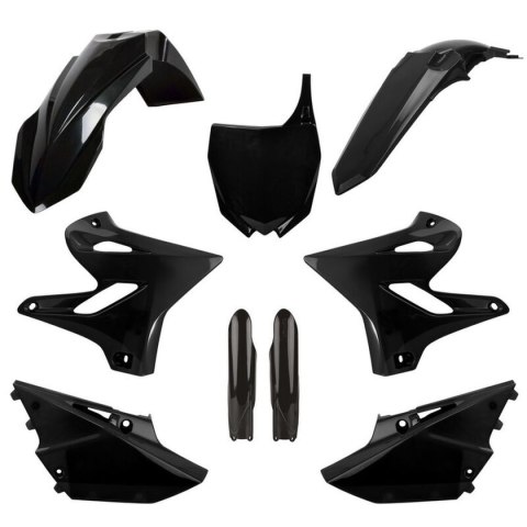 POLISPORT KOMPLET PLASTIKÓW (FULL KIT) YAMAHA YZ 125/250 '15-'21 W ZESTAWIE TABLICA PRZEDNIA (8678400002) I OSŁONY AMORTYZARORÓW