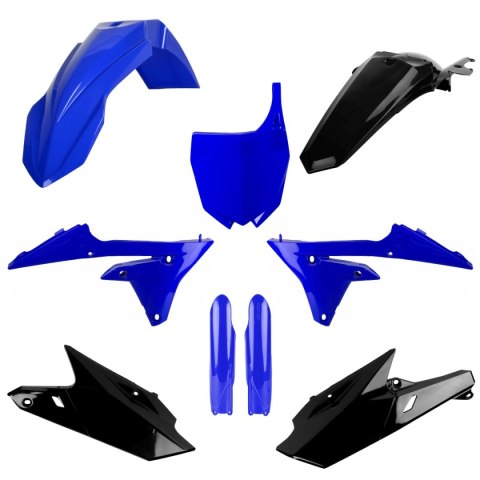 POLISPORT KOMPLET PLASTIKÓW (FULL KIT) YAMAHA YZ 250F '14-'18; YZ 450F '14-'17 W ZESTAWIE TABLICA PRZEDNIA (8678400003) I OSŁONY